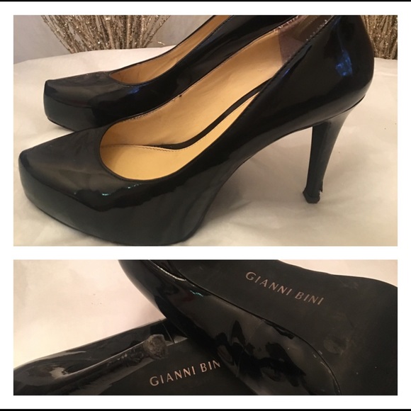 Gianni Bini Shoes - Gianni Bini P-Leather Pumps🖤🖤